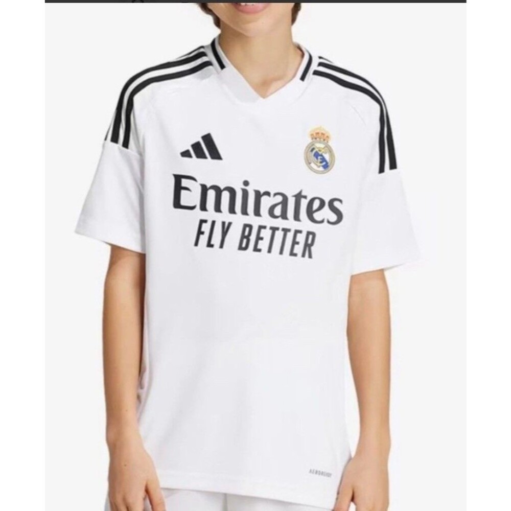 Adidas Real Madrid Home Soccer Jersey Authentic New Youth XL OR Women L